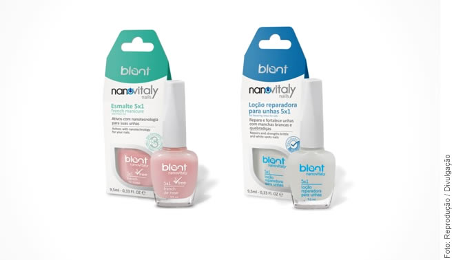 Blant traz nanotecnologia para seus esmaltes