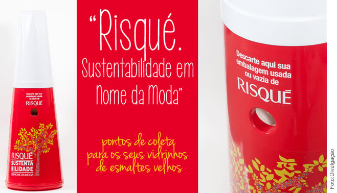 Risqué incentiva coleta e descarte de embalagens