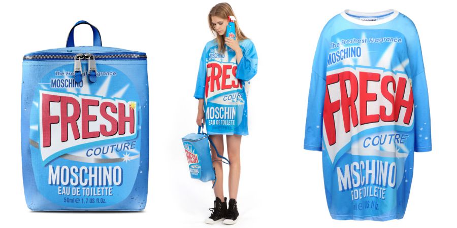 Coleção Moschino Fresh Couture