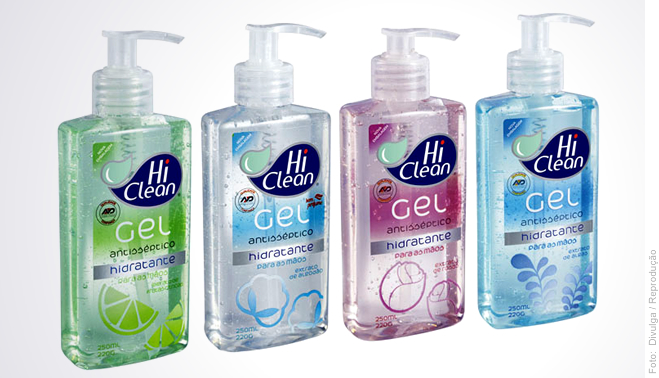 Hi Clean lança gel antisséptico em nova embalagem Hi Clean
