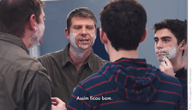 Ação da Gillette prova que pai é o melhor professor Gillette