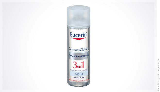 Eucerin lança DermatoCLEAN Solução Micellar 3 em 1
