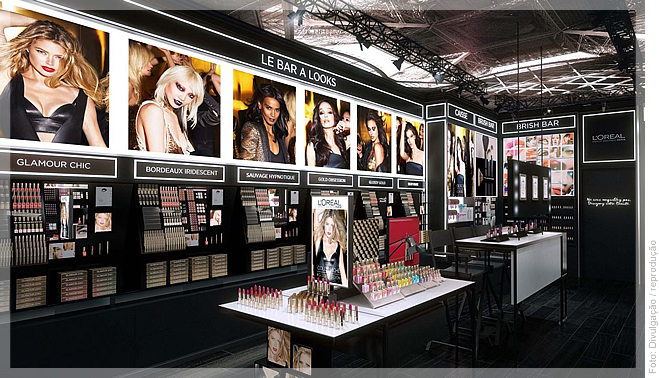 L’Oréal inaugura loja ‘high tech’ para maquiagem popular L’Oréal