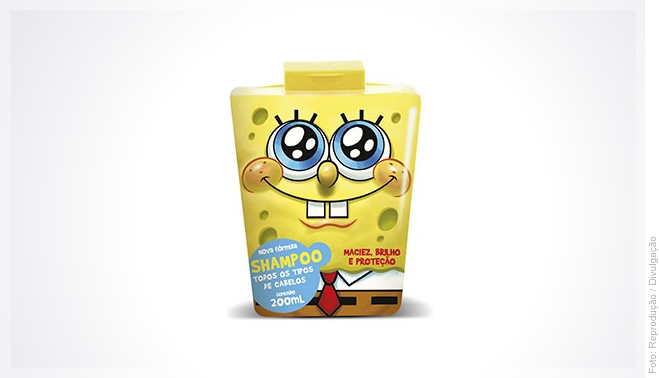 Nutriex cria linha infantil do Bob Esponja