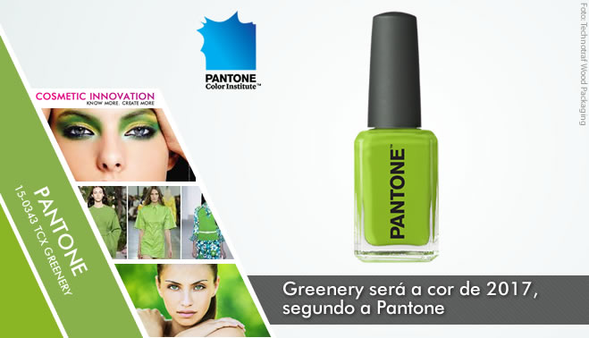 Greenery será a cor de 2017, segundo a Pantone Pantone Greenery