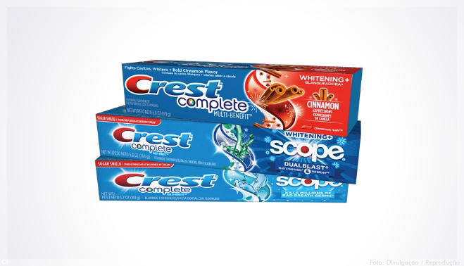 Crest chega ao Brasil