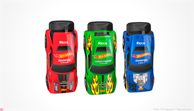Ricca aposta em linha infantil Hot Wheels