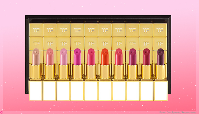 Tom Ford acaba de lançar 100 batons