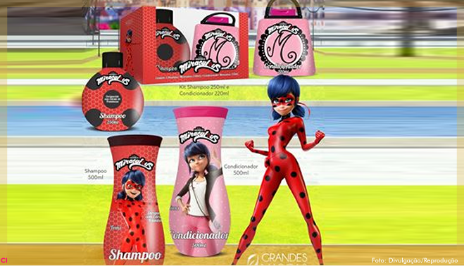 Gloob lança linha de produtos para cabelos de “Miraculous – As Aventuras de Ladybug”