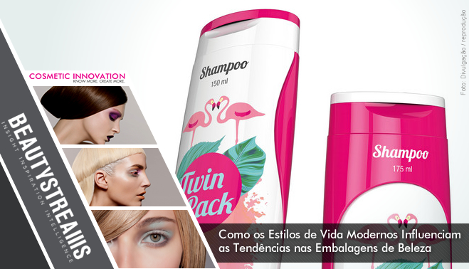 Como os estilos de vida modernos influenciam as tendências nas embalagens de beleza