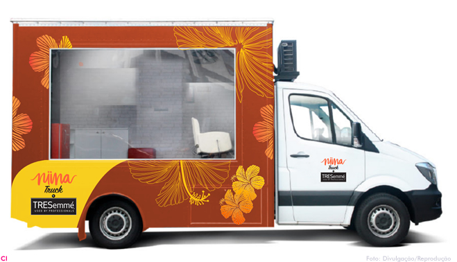 TRESemmé leva Beauty Truck às ruas de São Paulo