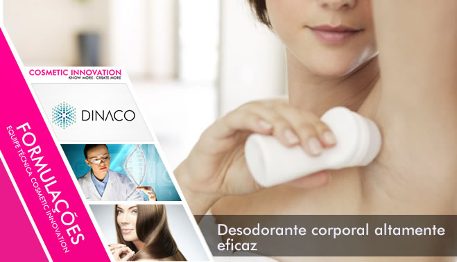 Desodorante corporal altamente eficaz