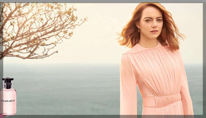 Louis Vuitton apresenta nova fragrância estrelada por Emma Stone
