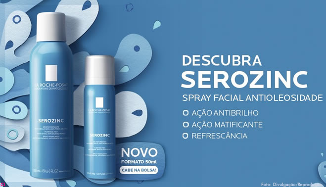 La Roche-Posay lança produto contra a oleosidade