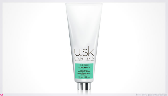 Under Skin apresenta máscara para diminuir oleosidade e acne