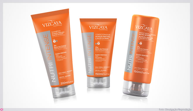 Nutri Intense, mais recente linha lançada pela Vizcaya Cosméticos
