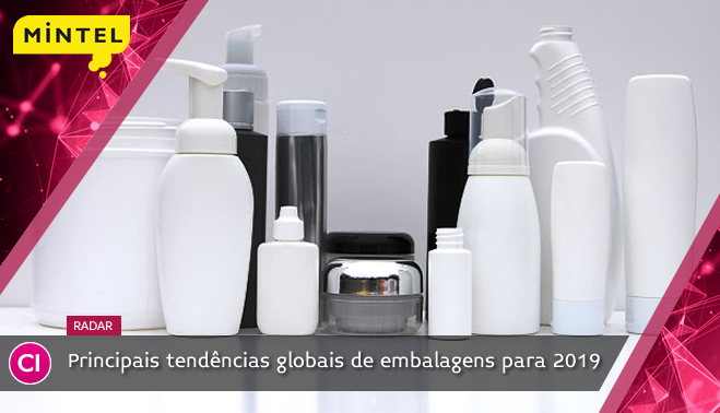 Mintel anuncia as principais tendências globais de embalagens para 2019