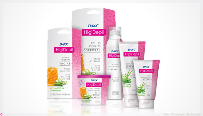 Daxx lança linha para depilação Higi Depil