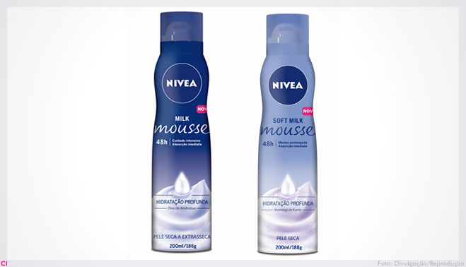 Nivea inova em hidratantes corporais e lança produto em versão mousse