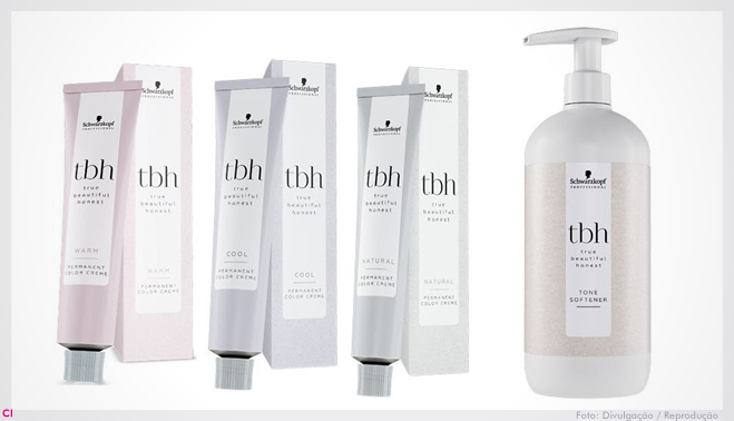Schwarzkopf Professional lança linha de produtos tbh – true beautiful honest