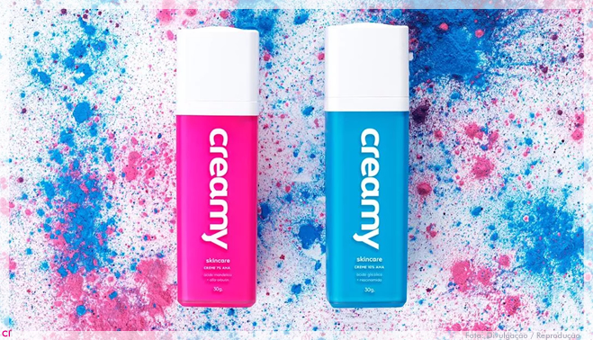 Creamy, nova marca de skincare 100% brasileira