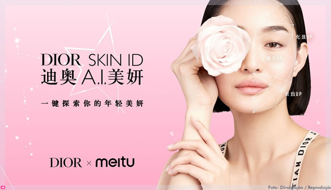 Dior se une à Meitu para alcançar compradores chineses