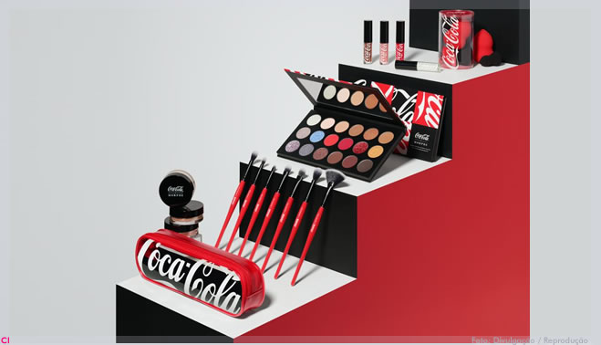Coca-Cola e Morphe lançam coleção de beleza