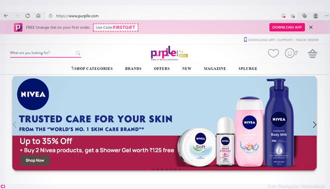 Purplle, e-commerce de beleza, arrecada US$ 45 mi para expandir alcance na Índia