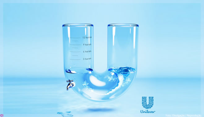 Unilever reduz consumo global de água em 49% entre 2010 e 2020