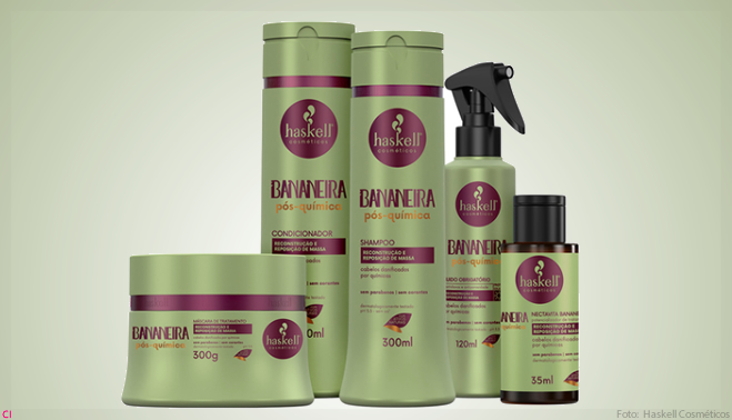 Haskell Cosméticos passa a ser 100% livres de parabenos