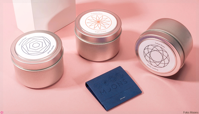 Moons cria a primeira coleção de velas para cada fase do ciclo menstrual