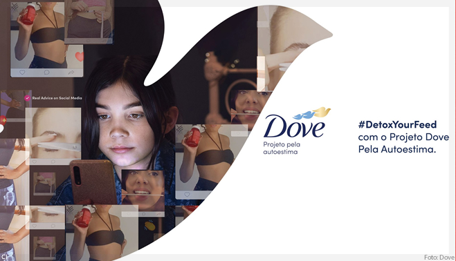 Projeto Dove Pela Autoestima revela impacto de conselhos tóxicos nas redes sociais