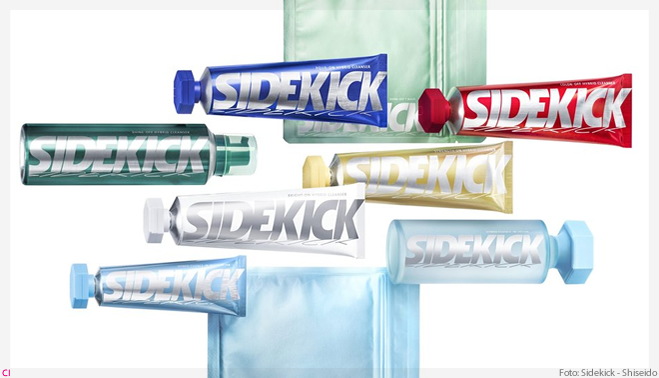Shiseido lança Sidekick, sua marca de skincare masculina