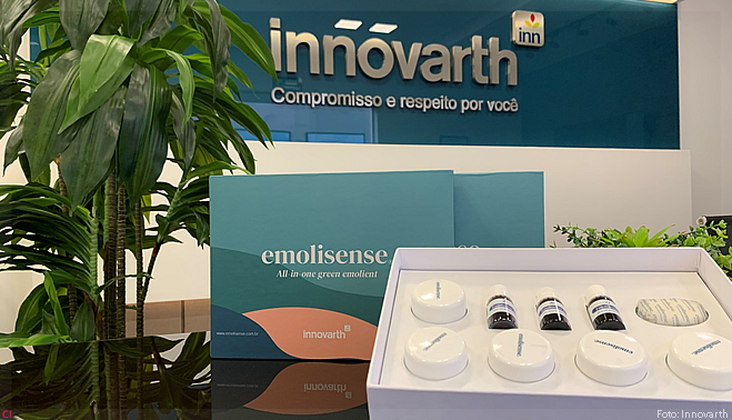 Innovarth apresenta nova linha de emolientes naturais Emolisense