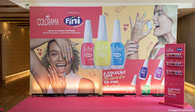 Colorama lança coleção de esmaltes em parceria com a Fini