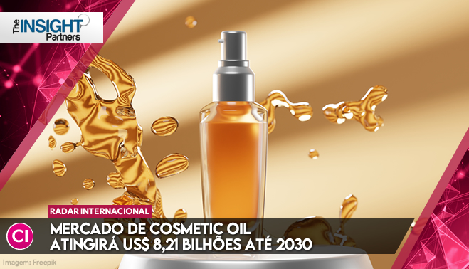 Mercado de Cosmetic Oil atingirá US$ 8,21 bilhões até 2030