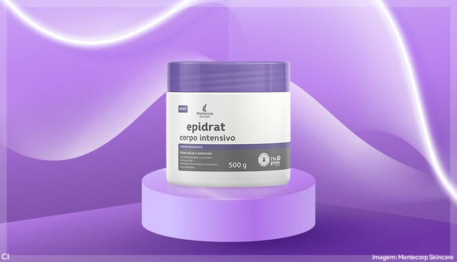 Mantecorp Skincare lança Epidrat corpo intensivo creme em pote de 500g