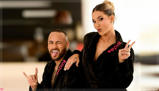 Virginia anuncia parceria com Neymar em marca de cosmético: ‘Que honra’