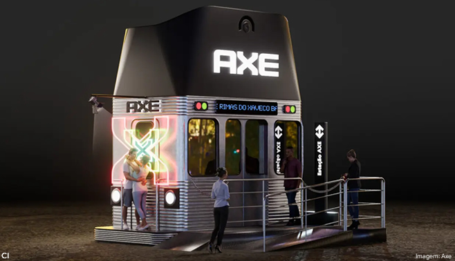 Axe promove ‘match’ no Lollapalooza com batalhas de rimas e carros para flerte