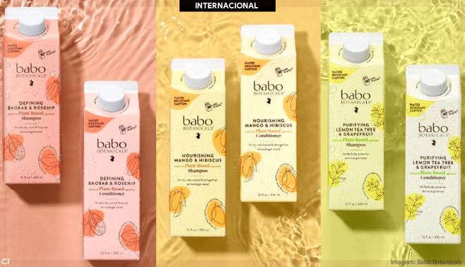 Babo Botanicals inova com embalagens de cartão de papel