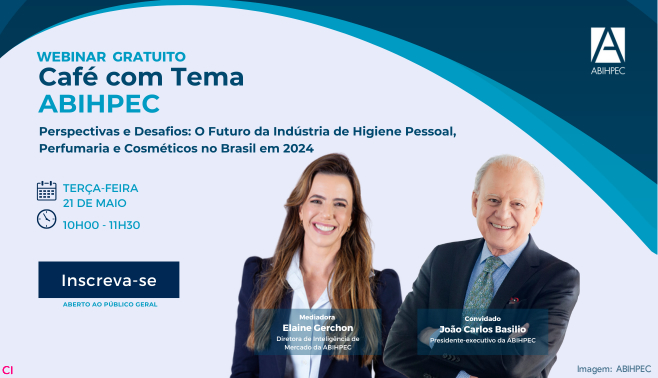 ABIHPEC promove webinar para discutir perspectivas e desafios do setor de HPPC em 2024