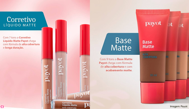 Payot lança nova linha de maquiagens, e usuários apontam semelhança com antiga Boca Rosa