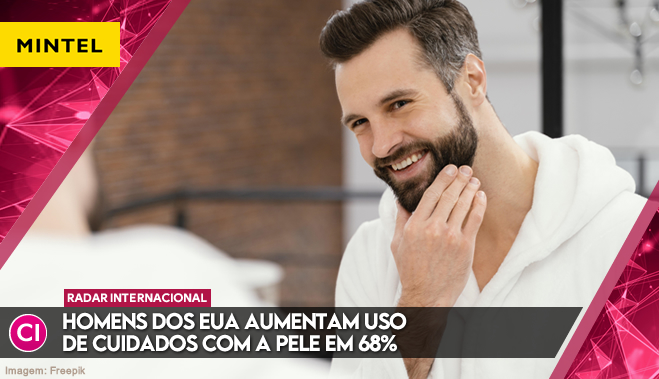 Homens dos EUA aumentam uso de cuidados com a pele em 68%