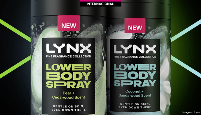 Lynx (Axe) inova com nova fragrância para cuidados íntimos masculinos