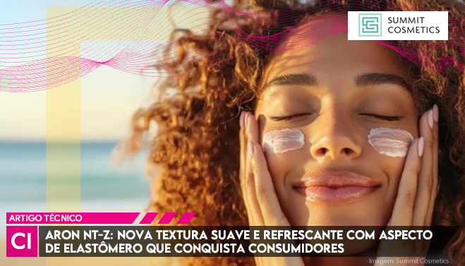 ARON NT-Z: Nova textura suave e refrescante com aspecto de elastômero que conquista consumidores