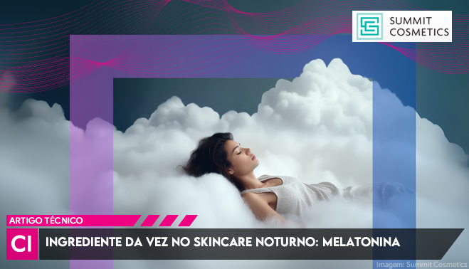 Ingrediente da vez no skincare noturno: Melatonina