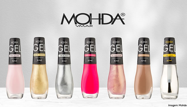 Mohda lança novas cores da linha Gel Effect e inclui tons para as festas de fim de ano