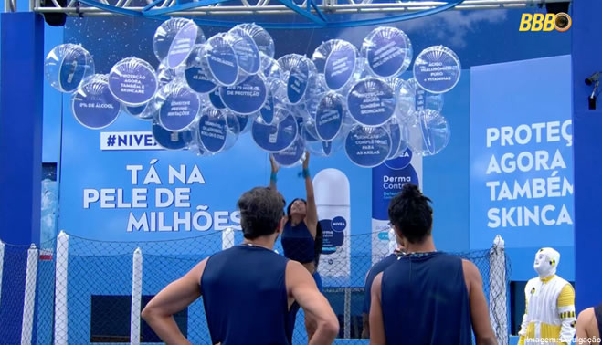 NIVEA destaca cuidado com axilas no BBB 26 com ação de desodorantes