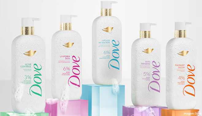 Dove lança linha Sabonetes Sérum e amplia atuação em skincare corporal